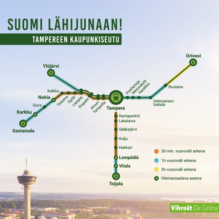 tampere lähijunat