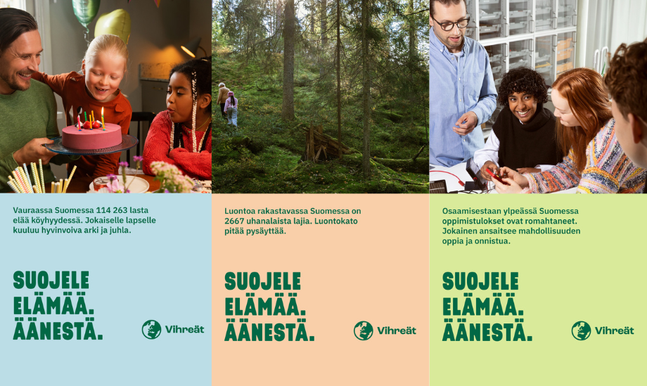 Eduskuntavaalien kampanjajulisteet